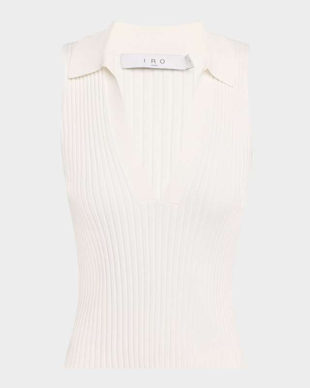 Kenzie Sleeveless Ribbed Top